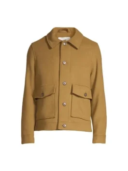 The Voice S28 Revel Day Brown Wool Jacket View