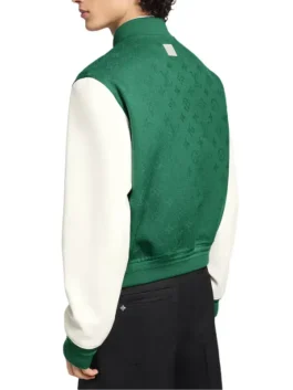 The Voice S29 John Legend Green Varsity Jacket Back View