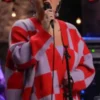 The Voice S29 Mikenley Oversized Cardigan Front View