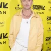 Yellow movie jacket inspired by Tom Felton in They Will Kill You.