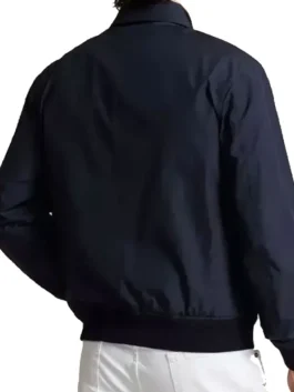 The Boys S05 blue jacket with clean front design and casual outerwear appeal.