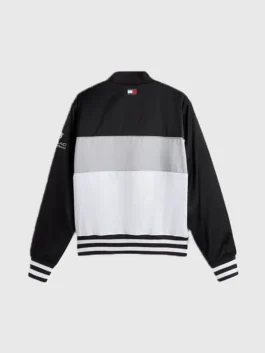 Tommy Hilfiger Cadillac F1 Team Miami Varsity Jacket Back Look