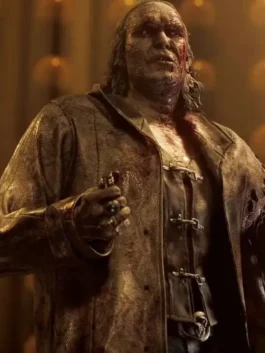 Victor Gideon coat inspired by Resident Evil Requiem style.