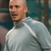 Backyard Legends David Beckham Top in blue with smooth fabric, full sleeves, and relaxed training style