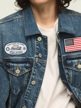 Shop Coca-Cola Patch Denim Jacket for Men