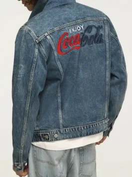 Shop Coca-Cola Patch Denim Jacket for Men