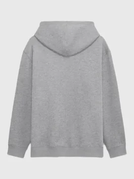 A professional Michigan 2026 National Champions Hoodie in grey featuring an attached hooded collar and a soft lining.