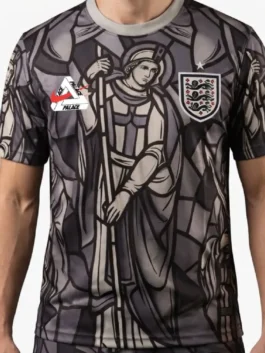 Premium polyester Nike X Palace World Cup England Jersey with a striking grey and black print and easy pullover fit.