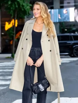 Buy The NYC 2026 Blake Lively Trench Coat and Feel The New York City Vibes