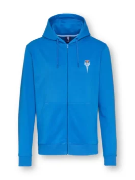 Red Bull Cliff Diving Dive Zip Hoodie front view with full zip closure and hooded design