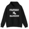 The Strawberry Mansion Hoodie designed with full length sleeves and a premium casual silhouette.