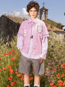 Umbro LC23 World Cup 2026 England Italia Shirt front view with button closure and shirt collar detail