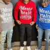 Mental Health Matters Hoodie for unisex wear with awareness design, soft hooded shape, and casual fit
