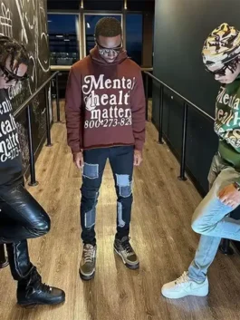 Mental Health Matters Hoodie for unisex styling with meaningful artwork and relaxed hoodie comfort