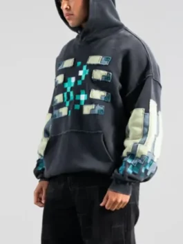 Shop Unisex Very Cool x Minecraft Warden Hoodie