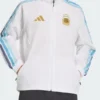Adidas Argentina Anthem White Jacket Front View