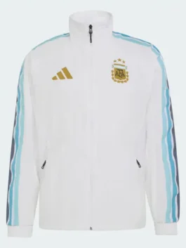 Adidas Argentina Anthem White Jacket View Look