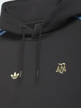 Adidas Argentina x Thrasher Hoodie Close-Up View