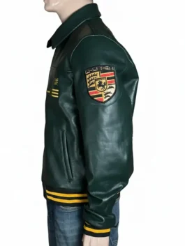 Aime Leon Dore × Porsche 993 Leather Jacket Side