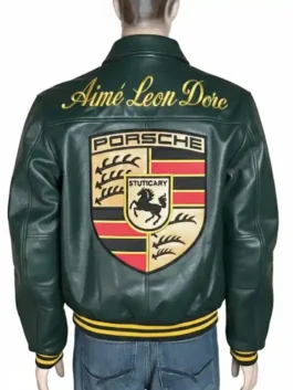 Alternative view of Aime Leon Dore × Porsche 993 Leather Jacket