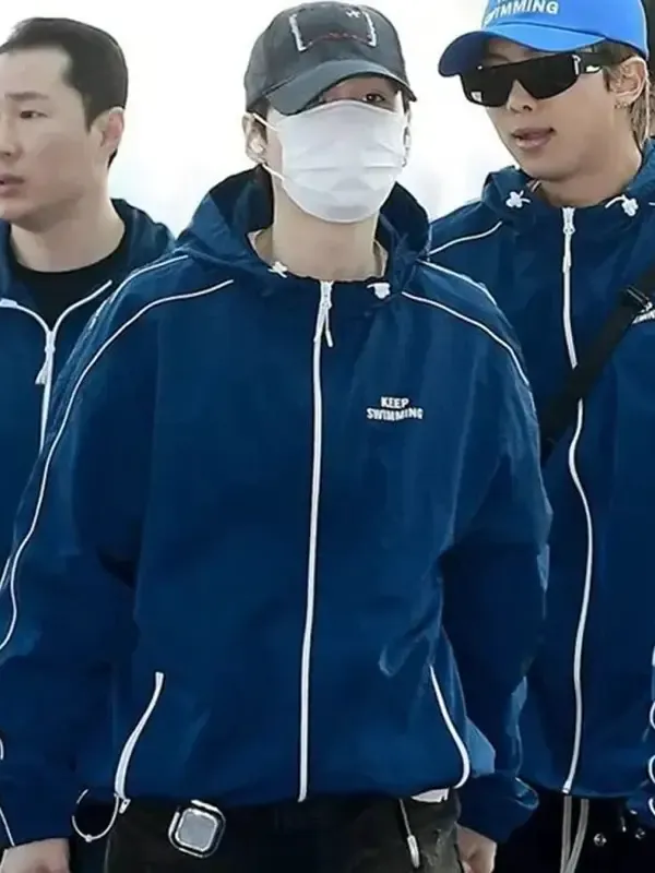 BTS Keep Swimming Blue Jacket