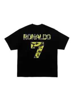 Bape X CR7 Life College Relaxed Fit Tee Back View