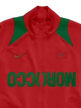 CJ X NIKE MOROCCO TOTAL 90 ANTHEM JACKET CLOSE-UP VIEW
