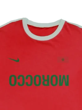 CJ X NIKE MOROCCO TOTAL 90 TEE CLOSE-UP VIEW
