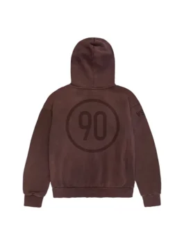 Cactus Jack Nike Total 90 USA Hoodie back view with clean athletic design and modern streetwear aesthetics