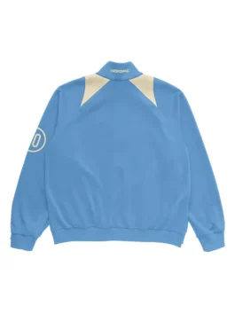 Cactus Jack Nike Argentina Total 90 Anthem Jacket back view featuring premium football-inspired styling, athletic design, and Argentina-themed detailing