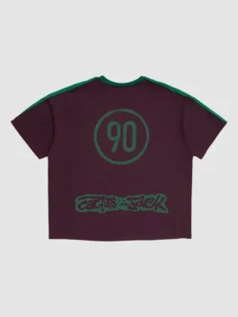 Cactus Jack Nike Total 90 Portugal T Shirt back view featuring retro football-inspired graphics, premium fabric, and Portugal-themed sportswear styling