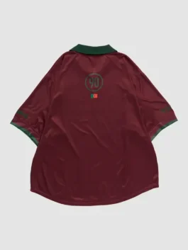 Cactus Jack Nike Total 90 Retro Portugal Jersey back view with football-inspired graphics, premium detailing, and heritage sportswear styling