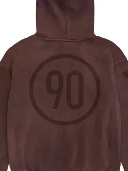Cactus Jack Nike Total 90 USA Hoodie back closeup showcasing premium detailing, quality fabric, and USA-inspired sportswear styling