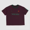 CJ X Nike Portugal Total 90 T Shirt front view with classic football-inspired styling, premium comfort, and Portugal-themed fashion appeal