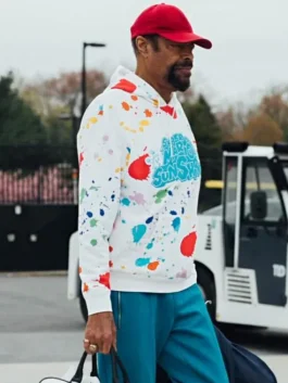 Super Mario Sunshine Hoodie side view featuring premium fleece comfort, gaming-inspired graphics, and stylish casual streetwear appeal