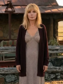Dutton Ranch Beth Dutton Burgundy Cardigan