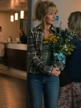 Dutton Ranch S01 Kelly Reilly Plaid Shirt