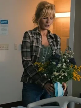 Dutton Ranch S01 Kelly Reilly Plaid Shirt