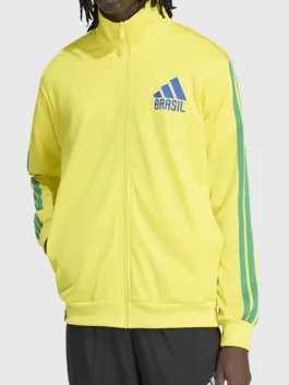 FIFA World Cup 2026 Brazil Track Jacket Front View