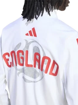 FIFA World Cup 2026 England Track Jacket Back Design View