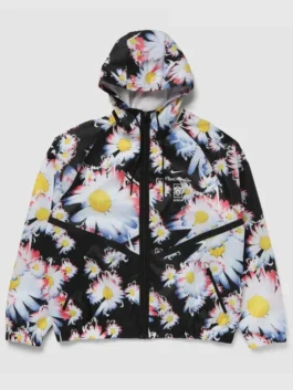 Iconic black with white flowers FIFA World Cup 2026 South Korea Jacket from the celebrated Nike x PEACEMINUSONE collaboration