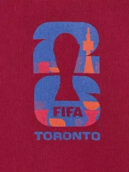 FIFA World Cup 2026 Toronto Hoodie Design View