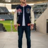 FIFA World Cup 2026 USA Varsity Jacket Front View