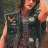 Hyunjin Gov Ball 2026 Patchwork Denim Vest