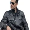 In The Grey 2026 Henry Cavill Leather Jacket