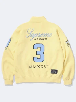 La Martina Supreme Zip Up Sweatshirt Back View