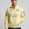 La Martina Supreme Zip Up Track Jacket Yellow