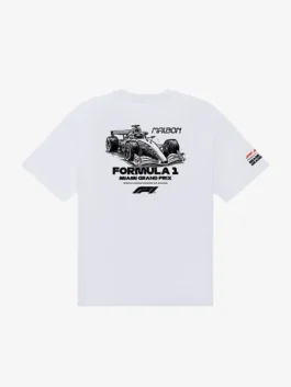 Malbon F1 Bermuda Pit Sketch T Shirt For Sale