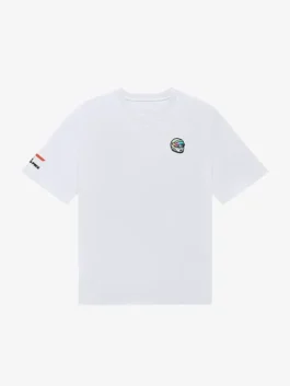 Malbon F1 Bermuda Pit Sketch T Shirt White