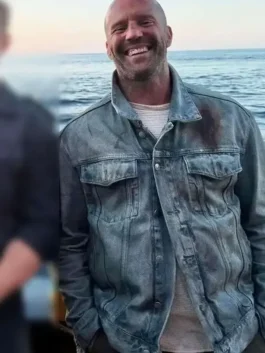 Mutiny 2026 Jason Statham Blue Denim Jacket